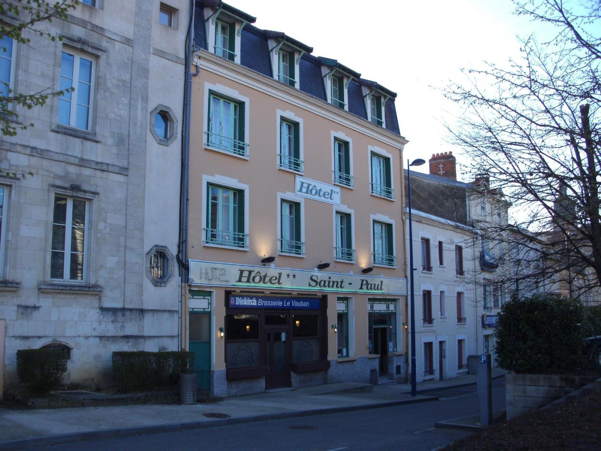 Hotel Bar Restaurant Saint Paul Verdun-sur-Meuse Exterior photo