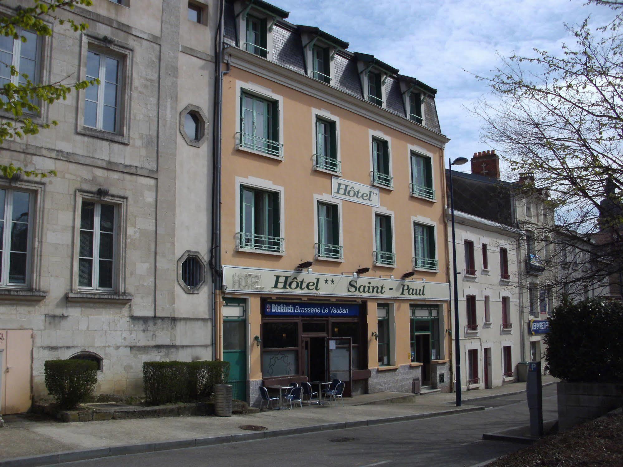 Hotel Bar Restaurant Saint Paul Verdun-sur-Meuse Exterior photo